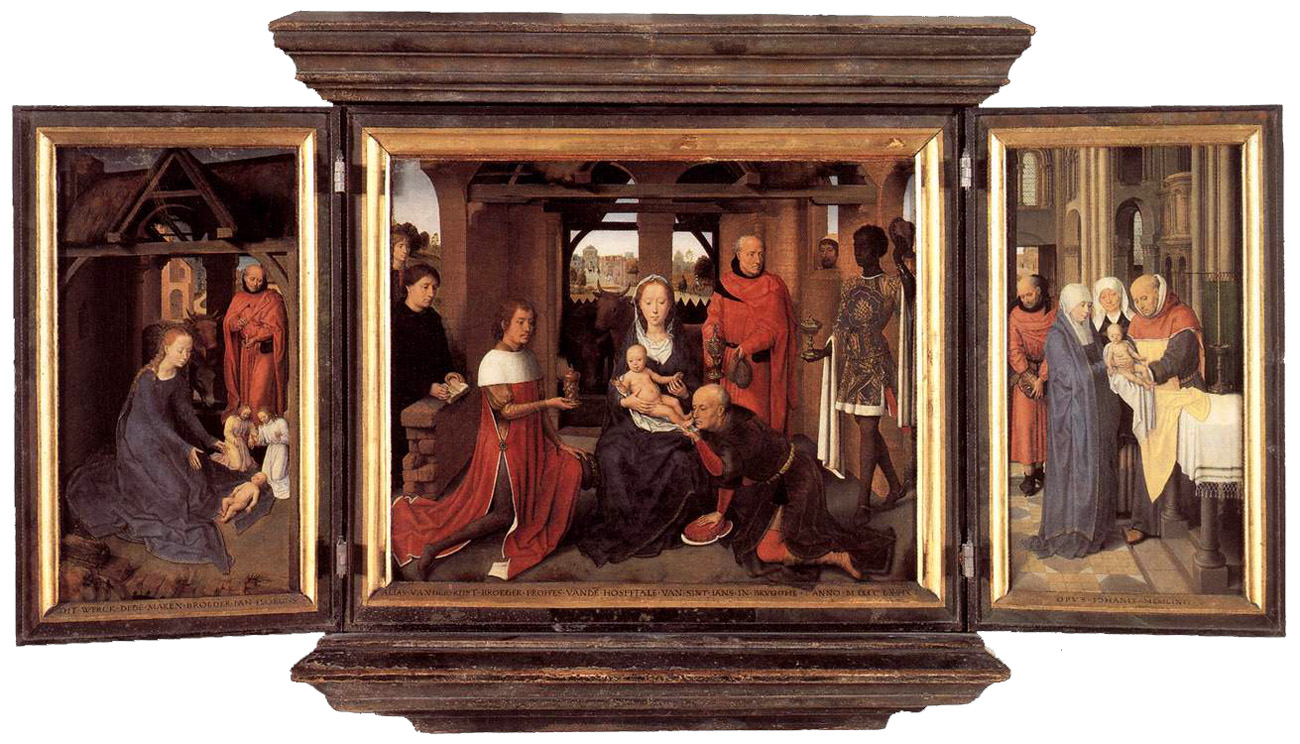 triptych of jan floreins